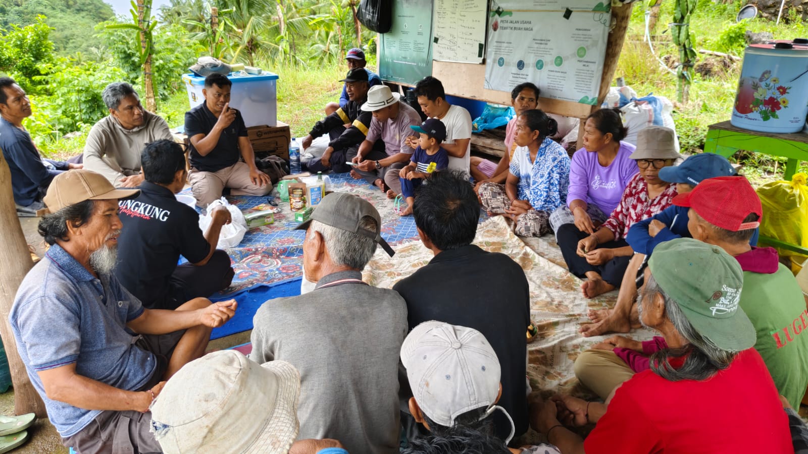Tanglad Residents Learn to Cultivate Sacha Inchi for Climate Adaptation and Mitigation